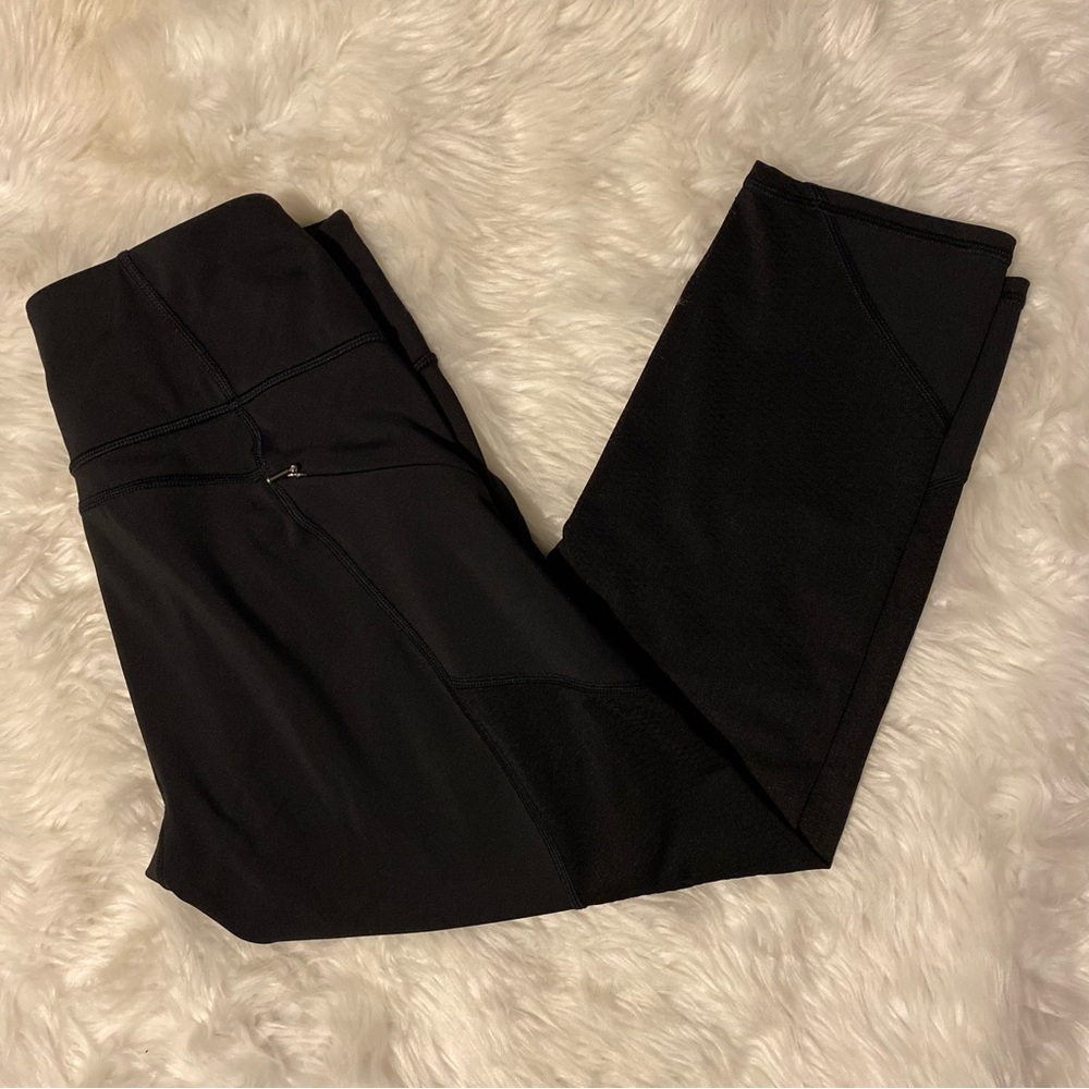 Athleta capri leggings pants size small, detail
